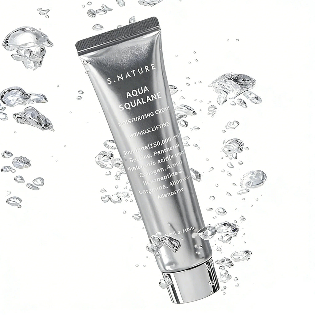 S.NATURE Aqua Squalane Moisturizing Cream 30ml – Lightweight Hydrating Face Cream - RV Cosmetics