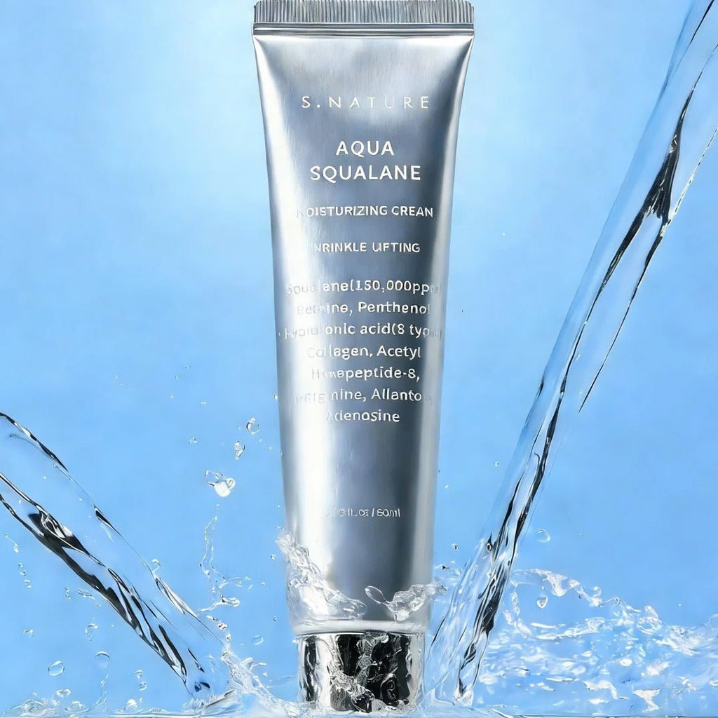 S.NATURE Aqua Squalane Moisturizing Cream 30ml – Lightweight Hydrating Face Cream - RV Cosmetics