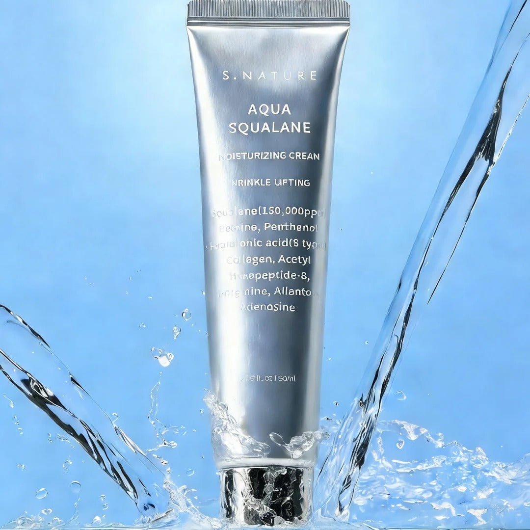 S.NATURE Aqua Squalane Moisturizing Cream 30ml – Lightweight Hydrating Face Cream - RV Cosmetics