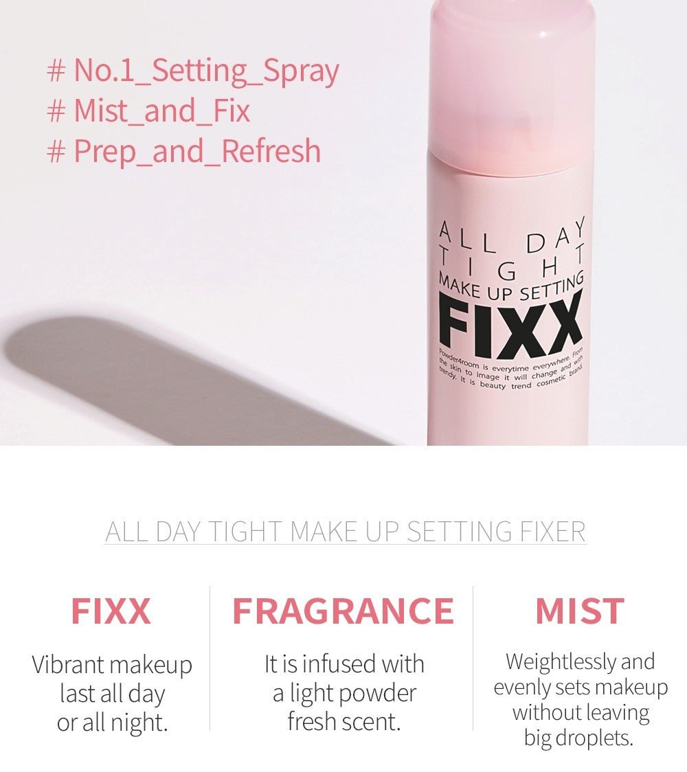 So Natural – All Day Tight Makeup Setting Fixx (120ml) - RV Cosmetics