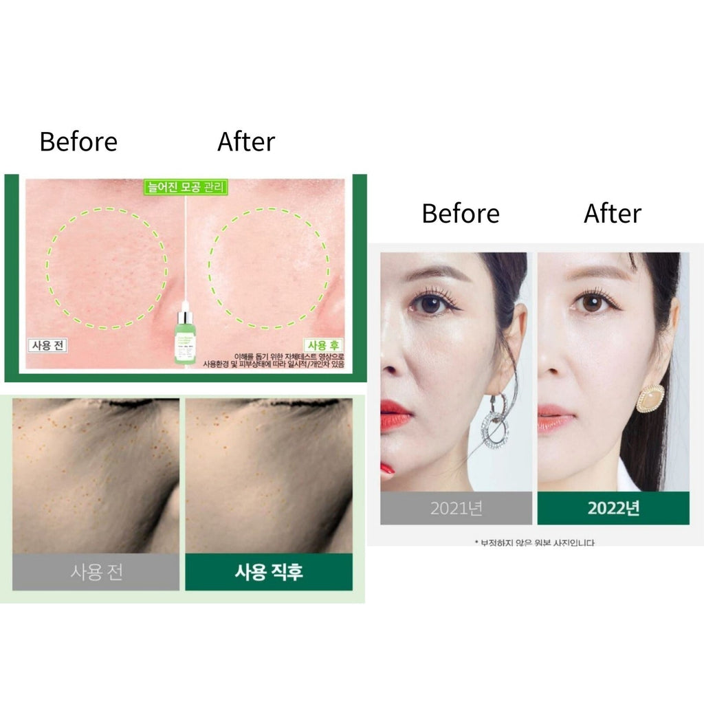SUNGBOON EDITOR Green Tomato NMN Pore Lifting Ampoule 40ml Double Pack - RV Cosmetics
