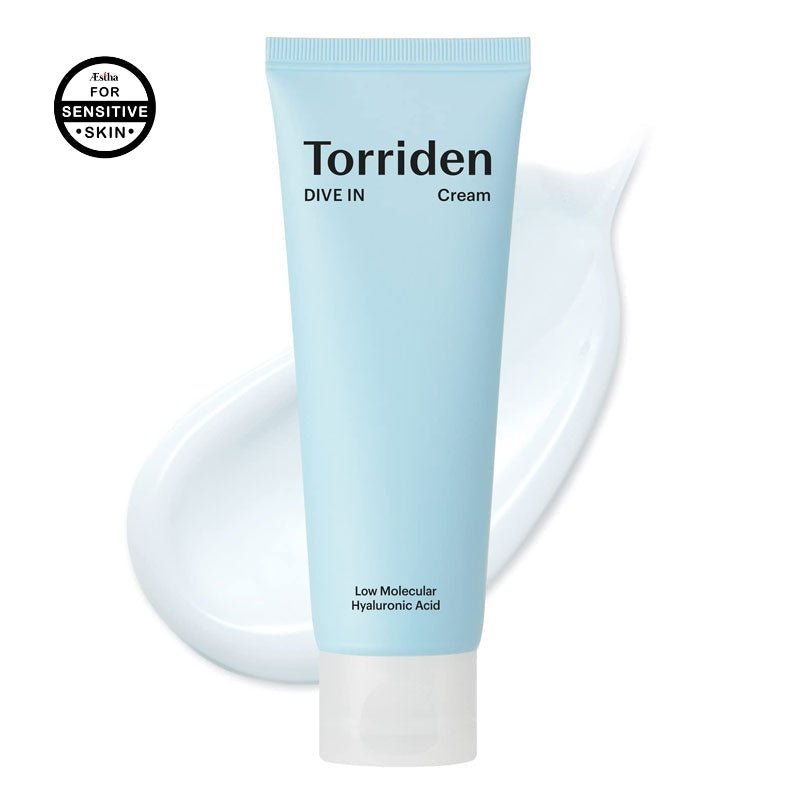 TORRIDEN moisturizer Dive-In Low Molecular Hyaluronic Acid Cream 80ml - sensitive skin - RV Cosmetics