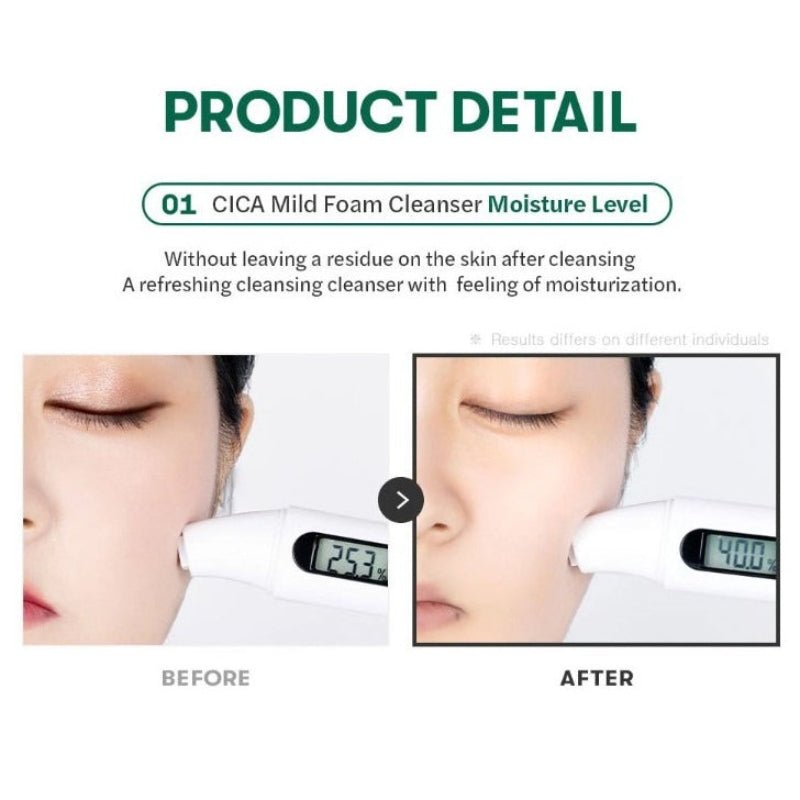 VT Cica Mild Foam Cleanser 300ml - RV Cosmetics